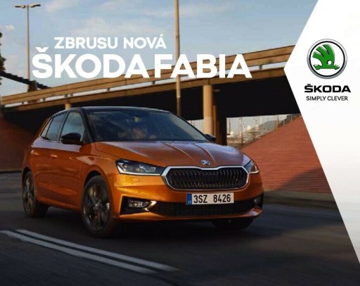 Skoda Fabia prospekt model 2022 120 str.