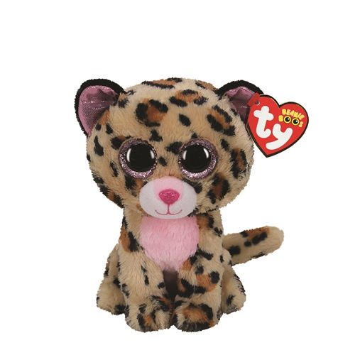 TY Beanie Boo's Leopard Livvie 15 cm
