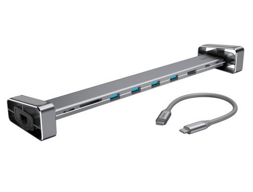 Hama HUB 9w1 stacja dokująca do laptopa USB-C / PD