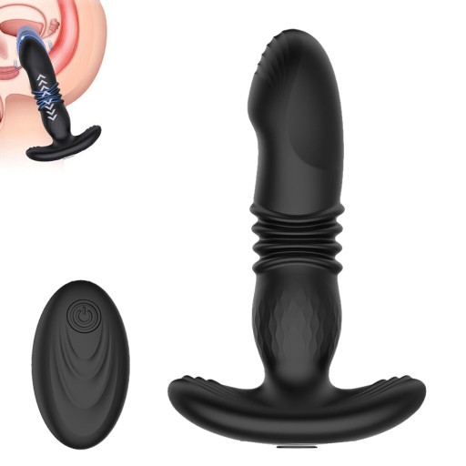 MULTIFUNCTIONAL ZDALNIE STEROWANY MASAŻER PROSTATY APLIKACJĄ PRĘDKOŚCI USB