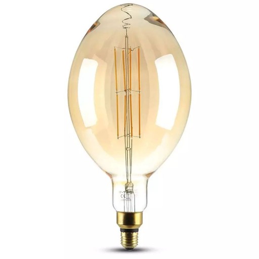 Dekoracyjna żarówka LED 8W E27 600lm FILAMENT duża