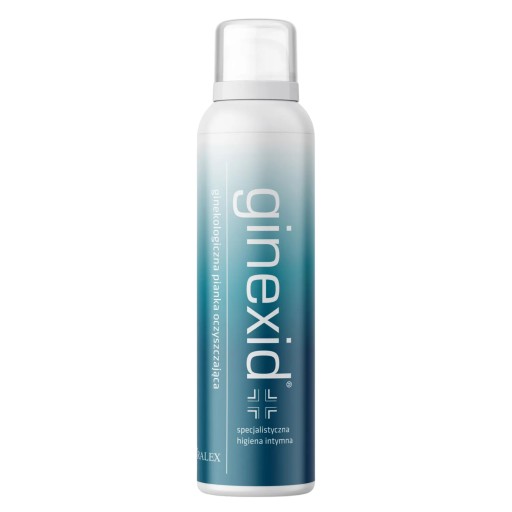 Ginexid ginekologiczna pianka oczyszczająca do higieny intymnej 150 ml