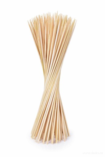 Szpilki/tyczki/patyczki bambus 25 cm x 3mm 25 szt