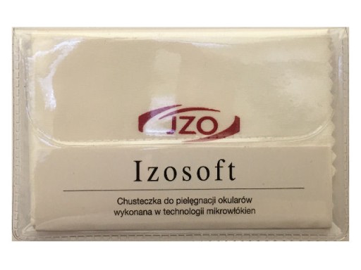 ŚCIERECZKA DO OKULARÓW MIKROFIBRA JZO IZOSOFT