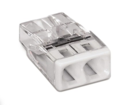 100x Szybkozłączki WAGO 2273-202 0,5-2,5 mm2 Drut Do Puszek Instalacyjnych