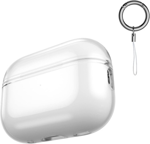 Etui BRABURG na AirPods Pro 2 przezroczyste