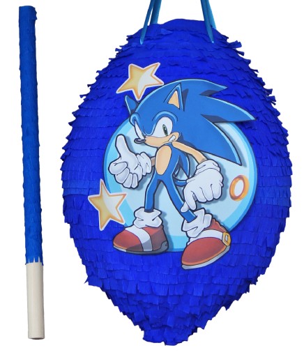 Piniata Jeż Sonic Hedgehog XL na urodziny