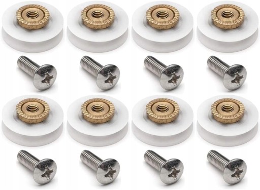 Rolki do kabiny prysznicowej other) 19 mm