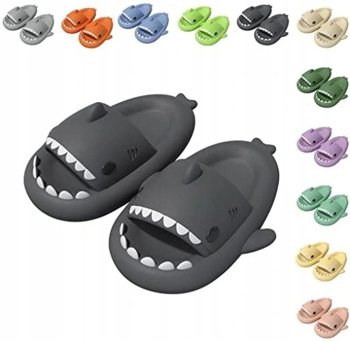 FUNNY NON-SLIP SLIPPERS SHARK SLIPPERS 32-4738