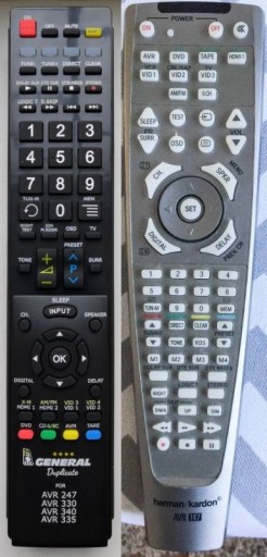 Pilot duplikat Harman Kardon AVR147 NOWY