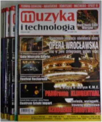 Muzyka i technologia nr 3-12 z 2007 roku