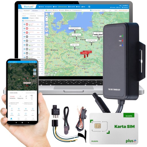 Lokalizator GPS Floty Pojazdów Odcięcie Paliwa Zapłonu Monitoring WWW SMS