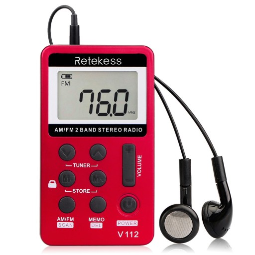 Radio stereo Kieszonkowy wyświetlacz LCD