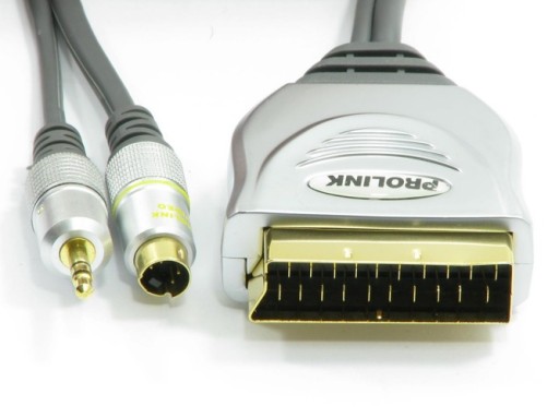 Kabel PROLINK Scart - SVHS4P 3,5 STR 10m TCV7580
