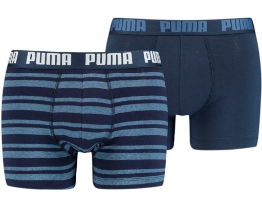 Bokserki Puma Heritage Stripe Boxer, 2 pary, rozmiar S