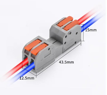 Szybkozłączka odpinana DF-2604D-2 0,14-4 mm² , 1 szt.