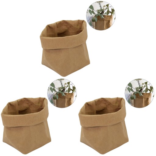 Sundries Paper Bag Plant 3 PCS
