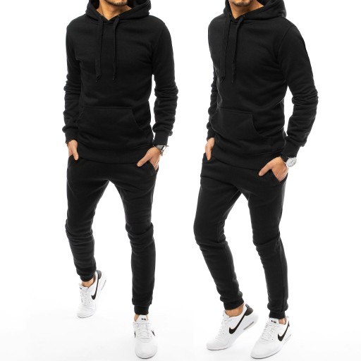 MĘSKI KOMPLET DRESOWY BLUZA SPODNIE ax0383 - M