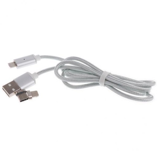 USB Data Sync Charging Cable Nylon Braided Cord
