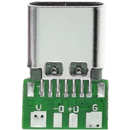 Gniazdo USB typ C 3.1 uniwersalne lutowane PCB