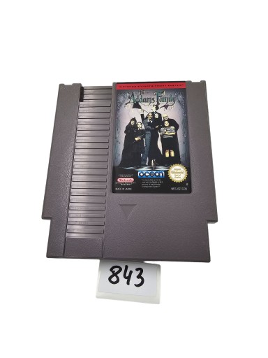 NINTENDO NES THE ADAMS FAMILY ORYGINAŁ