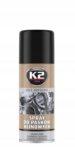 K2 SPRAY DO PASKÓW KLINOWYCH REDUKUJE PISKI