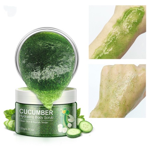 Cucumber Hydrating Body Scrub for Skin Clean 120g