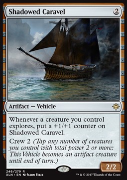 Shadowed Caravel 