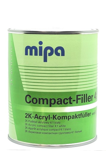 MIPA PODKŁAD COMPACT 4:1 1L+0,25L BIAŁY