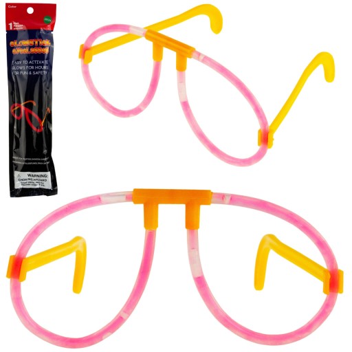 IMPREZOWE ŚWIECĄCE OKULARY ŚWIATŁO CHEMICZNE NA IMPREZĘ GLOWSTICK ŚWIETLIKI