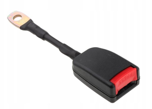 Klamra pasa bezpieczeństwa kończy adapter