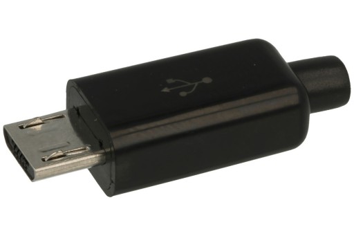 Wtyk microUSB B USB 2.0 0,5A 30V