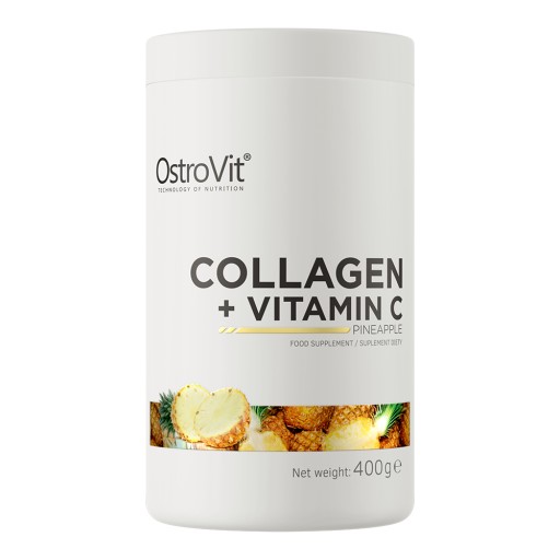 OstroVit Kolagen + Witamina C 400 g STAWY KOŚCI