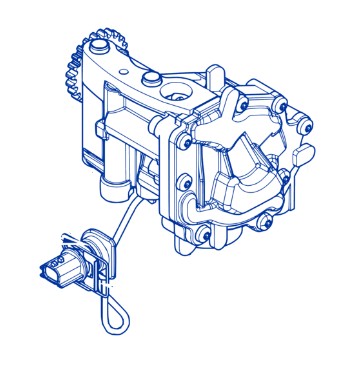 Pompa oleju 0.9, 1.0, 1.2, 1.3 TCe 150008447R