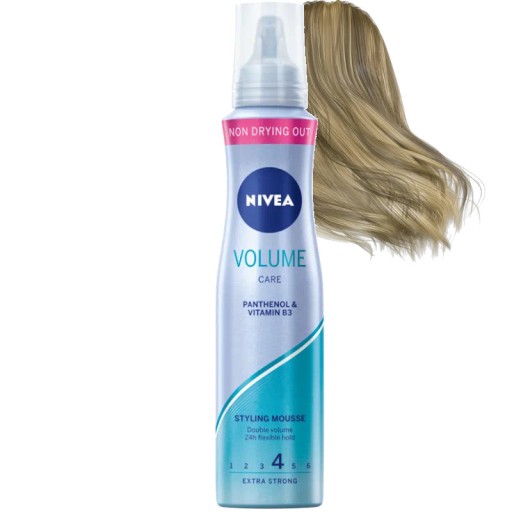 NIVEA PIANKA DO WŁOSÓW VOLUME CARE 4 objetość
