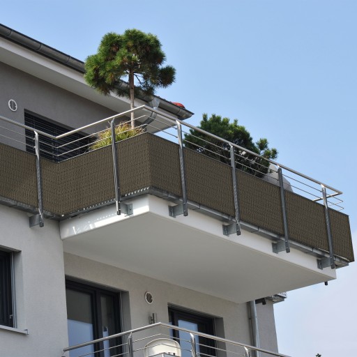 OSŁONA BALKONOWA MATA NA BALKON TARAS - 90x500cm