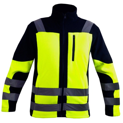 BLUZA ROBOCZA POLAR KURTKA ODBLASKOW CLASIC XL 56