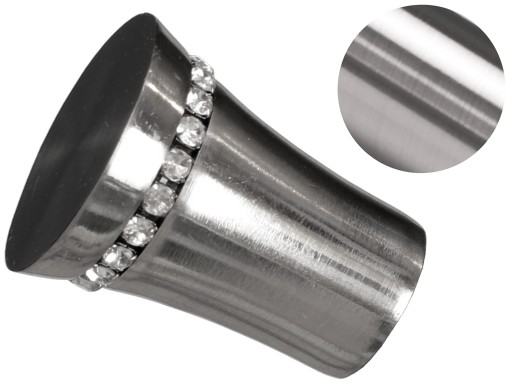 19 mm PRIMO zakończenie do karnisza STAL