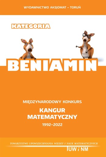Matematyka z wesołym kangurem. Beniamin 2023