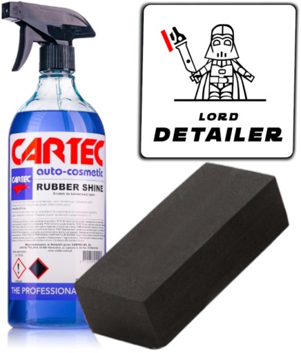 Cartec Rubber Shine Do opon, elementów gumowych 1l