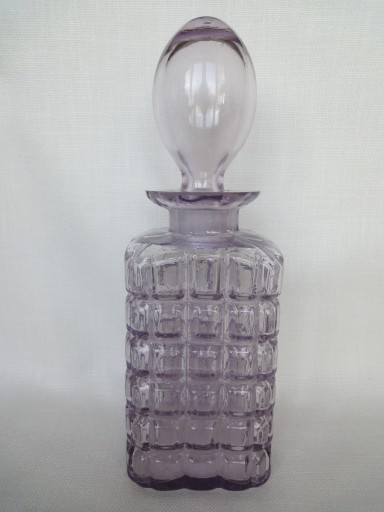 liliowa karafka poj. 700 ml , szkło