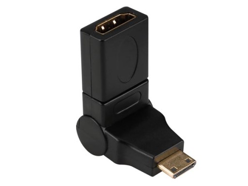 Adapter miniHDMIwt-HDMIgn(regulowany)