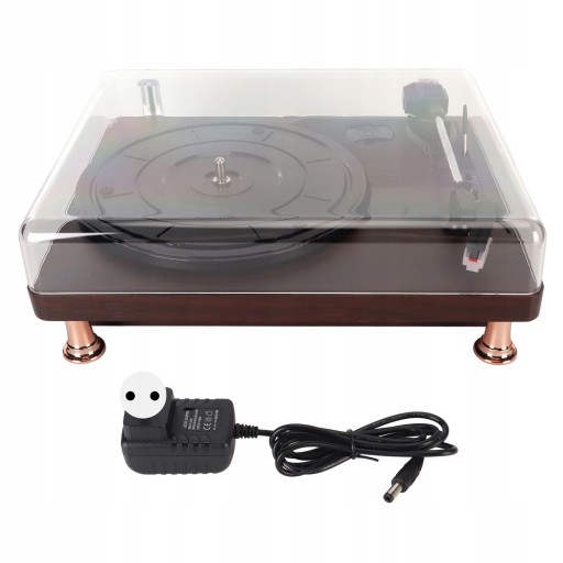 GRAMOFON Z POKRYWĄ PRZECIWPYŁOWĄ