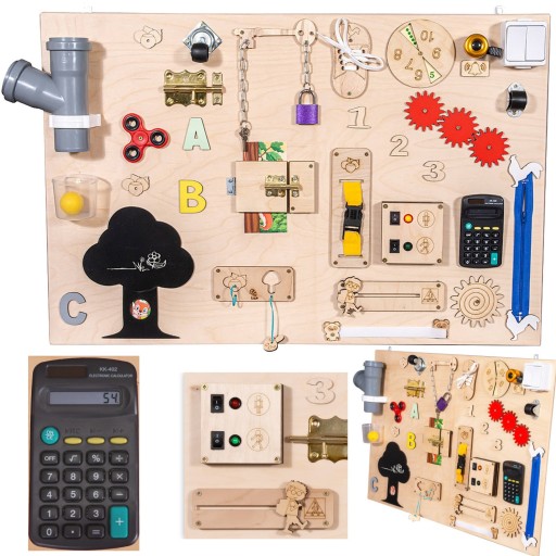 TABLICA MANIPULACYJNA ELEKTRONICZNA SENSORYCZNA XL