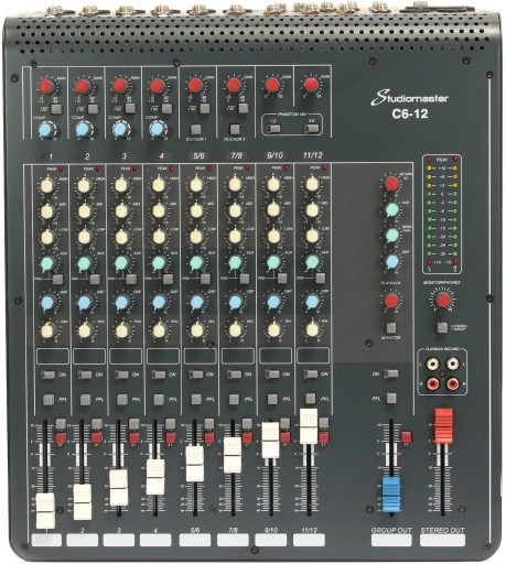 C6-12 Mikser analogowy Studiomaster