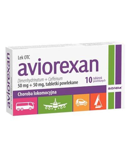 Aviorexan 10 tabletek powlekanych