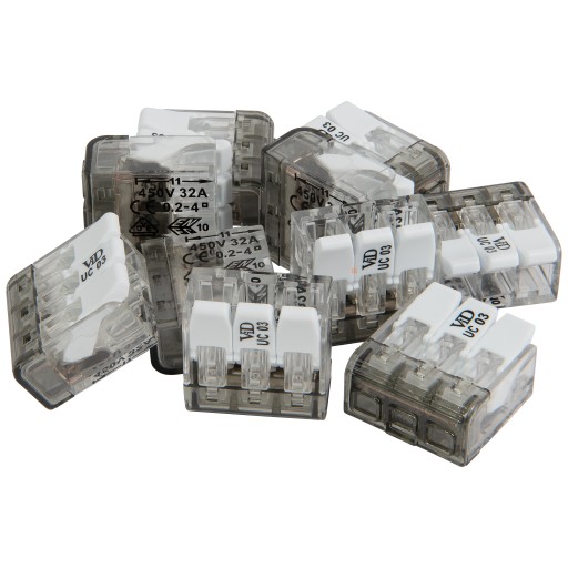 Szybkozłączka drut 3x4,0mm P053 - 50szt