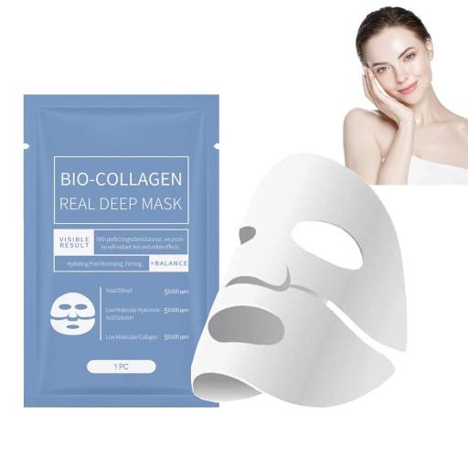 Bio-Collagen Deep Mask, Bio Collagen Face Mask Overnight, Collagen Films