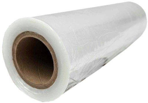 FOLIA STRETCH TRANSPARENT 30CM/150M BEZBARWNA poręczna uniwersalna wygodna