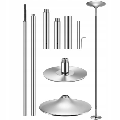 RURA DO TAŃCA POLE DANCE SKŁADANA 225-270CM